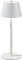 casa NOVA LED-Tischlampe - H 31 cm - Weiß matt - Metall - dimmbar