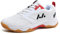 BLBK Badmintonschuhe, Unisex-Volleyballschuhe - Herren, Männer, Erwachsene Männer - Weiß-Rot 023 36EU