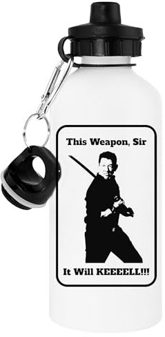 OLDRYTEE Doug Marcaida It Will Keeel Flask Wasserflasche Weiß Thermo