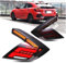APARC Auto Heckleuchten für Civic Hatchback FK7 FK8 Type-R 2016-2020, Wasserdichtes Rücklicht Rückleuchte Baugruppe Rücklichter Ersatz Zubehör