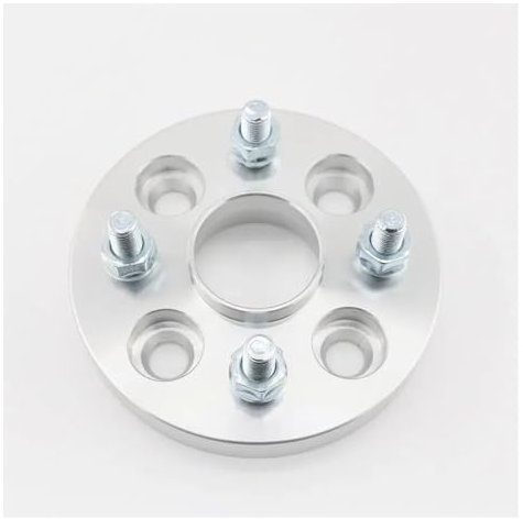 Spurverbreiterungen Für Kia Für Rio 2001-2019 2-teilige Spurverbreiterungen Adapter Aluminium PCD 4x100 CB 54,1 Bolzen 12x1,5 Auto-Rad-Distanzscheiben(32mm)