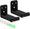 Mihauuke Supports muraux pour Barre de Son, Support de Montage pour Barre de Son, Support sonore Anti-Chute à Profondeur réglable, Étagère Murale Anti-Chute pour Barre de Son, Support de Barre de Son