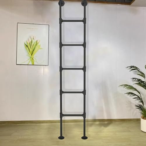 Scala di sicurezza in ferro battuto resistente per finestra ben personalizzabile (130 cm)