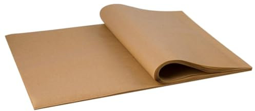VOSAREA 200 Stk Parchment Einlagen Für Heißluftfritteuse Rachs Kochwerk Heißluftfritteuse Air Fryer Baking Backpapier Zeitung Luftfritteuse Backpapier Butterbrotpapier Zuschnitte