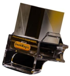 HelloCubic Holografisches Display, multifunktional, 3D-WLAN-Uhr, Station, Kristallprisma, Wetter, kühles Wetter, intelligente Vorhersage, Y6F6 Digital