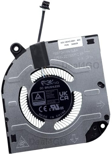Deal4GO CPU Cooling Fan D9PK2 0D9PK2 Replacement for Dell Inspiron 16 Plus 7620 Vostro 7620 with RTX 3060