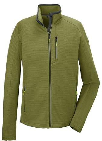 killtec Herren Powerstretchjacke mit Stehkragen KOS 92 MN FLX JCKT, kiwi, S, 42800-000