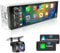 1-DIN Autoradio mit Bildschirm, 1Din Radio Apple CarPlay & Android Auto -6.9 Touch Display Autoradio mit Navi Bluetooth, Rückfahrkamera-Eingang USB FM/RDS