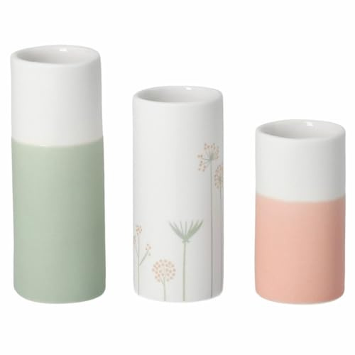 Räder Minivasen 3er Set Frühlingsfarben