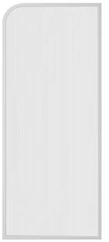 Cloison de protection pour urinoir, séparation de toilettes pour urinoir, cloison de confidentialité pour salles de bains et toilettes publiques dans les centres commerciaux (Couleur : Argent, T