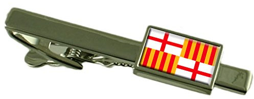 Select Gifts La ciudad de Barcelona Clip de corbata Bandera España