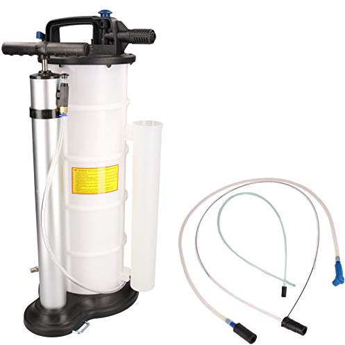 AB Tools 9 Litre Manual And Pneumatic Oil Suction Fluid Extractor Transfer Vacuum Pump