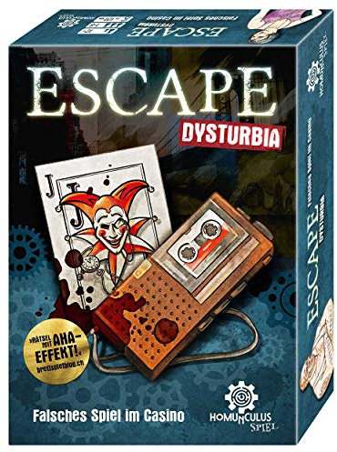 Homunculus Verlag Escape Dysturbia: Falsches Spiel im Casino