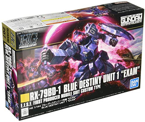 BANDAI SPIRITS Gundam - HG RX-79BD-1 Blue Destiny Unit 1 'EXAM' 1/144 - Model Kit