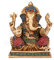 Bodhi Ganesha Statue Mehrfarbig, ca. 20 cm