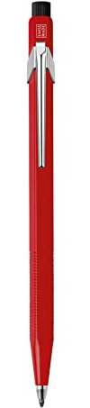 Caran D'Ache Fixpencil Druckbleistift, 2 mm, Aluminiumkörper mit Spitzer, Blau