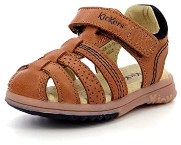 Platinium, Sandales Garçon, Camel, 33