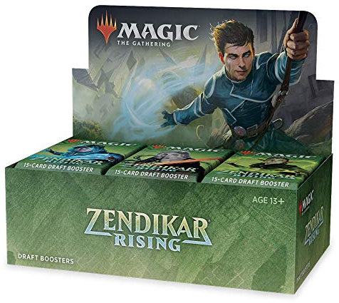 Magic The Gathering - Zendikar Rising Draft Booster Display de 36 Paquetes, C75380000