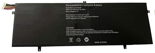 Uniamy Replacement Battery Compatible With P313R Jumper EZbook 3 Pro 13.3 EZBook 3 Pro 64GB LB10 MB10 3S EZbook i7 i7S EZbook X3 NOTEBOOK SLIM S130 3282122-2S CLTD-3487265 HW-3487265 HW-3687265