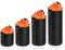 Lens Pouch,Waterproof Protective Lens Bag for SLR Camera Lens,with Adjustable Drawstring and Rotating Clamp,Camera Lens Bag for Nikon, Pentax, Sony, Olympus, Panasonic, Etc (Orange)