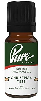 Christmas Tree Fragrance Oil - 10ml Suitable for Candles, Wax Melts, Cosmetics, Diffusers, Soaps (Christmas Tree)