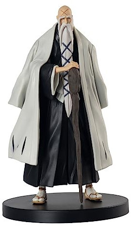 Banpresto Action Figure Shigekuni Yamamotogenryusai Bleach Solid Age 11+ and Souls 15 cm Multicoloured