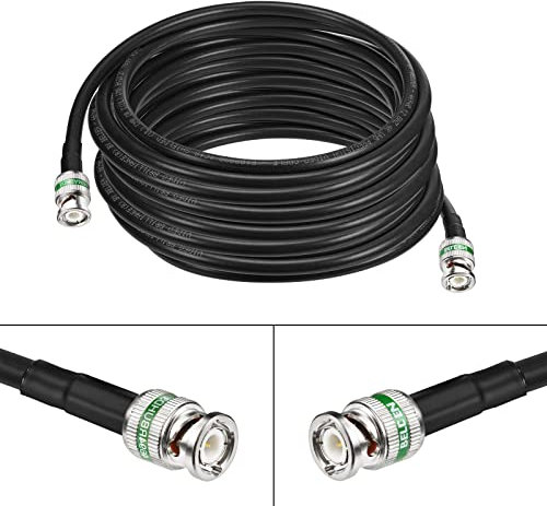 Superbat 12G SDI Kabel 7.62m/25FT BNC Kabel 75ohm Belden 4694R Kabel Stecker auf Stecker 4K UHD SDI Video Kabel für 6G-SDI/12G-SDI/4K/8K Sicherheitskamera SDI Converter Blackmagic Design Video Hub