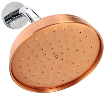 Housoutil Rociador Ducha Cobre, Rociador Ducha Exterior Cobre, Retro Cabezal De Ducha Cobre, Alcachofa Ducha Cobre Para Uso Interior Y Exterior