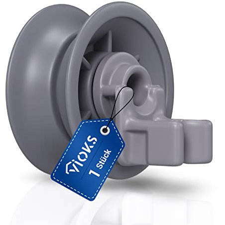 VIOKS Korb Rolle Spülmaschine 31mmØ Ersatz für Bosch 00611666 Rolle für Geschirrspüler Korb Oben & Privileg, Bosch Geschirrspüler Ersatzteile