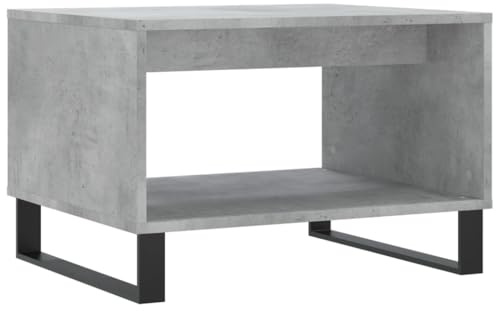 vidaXL Couchtisch Betongrau 60x50x40 cm Holzwerkstoff