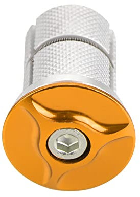 Haofy Cuffia per Bici Cuffia per Bicicletta, Tappo Superiore per MTB, Tappo Superiore per Cuffia per Stelo in Lega di Alluminio Tappo per Espansore Forcella per Bici 1/1,25 Pollici (#4)