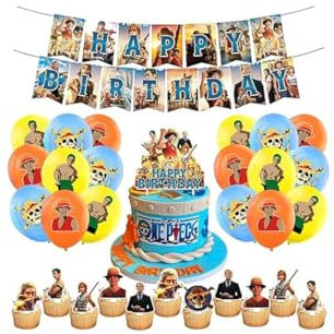 Decoracion Cumpleaños One Piece Cumpleaños Decoración One Piece Fiesta Cumpleaños One Piece Globos Fiesta One Piece Globos Decoración One Piece Decoraciones Tartas One Piece Pancarta Decoracion