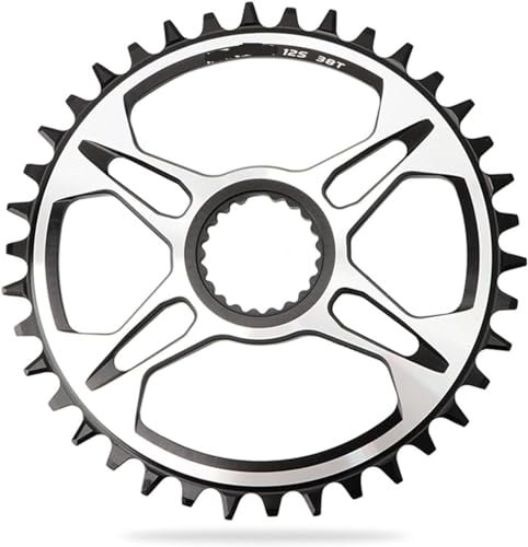 Fahrradketten, Kettenräder, Kettenblatt 0mm Offset MTB Narrow Wide Fahrradkettenrad for Deore XT M7100 M8100 M9100 for SHI MA NO 12S Kurbelgarnitur (Farbe: 38T) (Color : 38t)