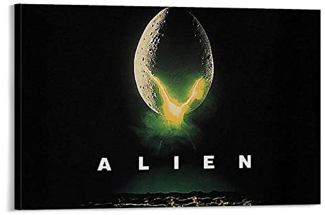RAAMKA Leinwand Druck Poster Senza Cornice Horror Movie Alien Print Picture Paintings per la decorazione della camera da letto del soggiorno 30x50cm