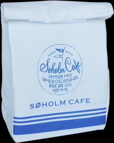 Insulated Lunch Bag, Pack Lunch Box Thermal Lunch Cooler Tote Bag for Work Office Camping Picnic, White, School, Picnic, Bag Food Drink Take Away (5)