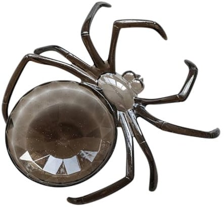 Gyrategirl Halloween Candy Dish Halloween Serving Dishes Fruit Snack Storage Bowl Plate Plastic Serving Trays Halloween Spider Shaped Plastic Baskets Food Holder for Home Party Supplies