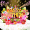 CNLITIHEKA 3D Musical Geburtstagskarte für Frauen, Licht & Musik Blume Geburtstagskarten Pop Up für Mama, Happy Birthday Grußkarten für Frau Oma.