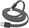 Magtame 5ft Flat Magnetic Retractable USB A to USB C Fast Charging Cable, Compatible with iPhone 15 Pro Max, Samsung, Tablet, Black