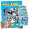 Bundle mit Panini Mickey & Donald Sticker - Fantastische Welt Sammelsticker (2025) - Auswahl + Exklusive Geburtstagskarte (1 Album + 5 Tüten)