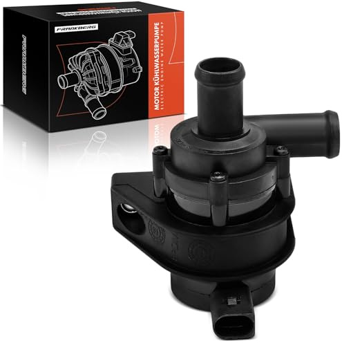 Frankberg Pompe à eau 2-Pôles avec support Électrique Compatible avec M.u.l.t.i.v.a.n V Transporter V Bus Camionnette Remorque Remplacer# 7H0965561A