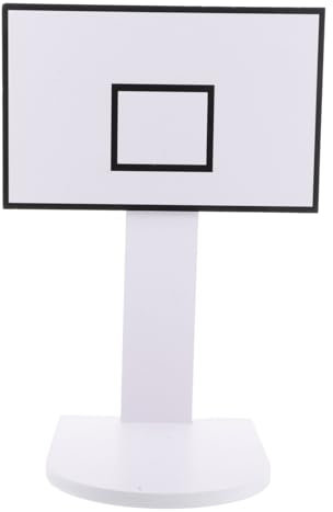 FONDOTIN Mini Basketballkorb Zur Bodenmontage Basketball Für Schlafzimmer Oder Büros Boden Basketballkorb Inklusive Rückwand Und Ring