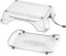 Table de camping pliante | Table de cuisson pour randonnée - Meubles de pêche d'extérieur, plateau de camping 2 en 1 pour randonnée sac à dos, pique-nique, barbecue et jardin