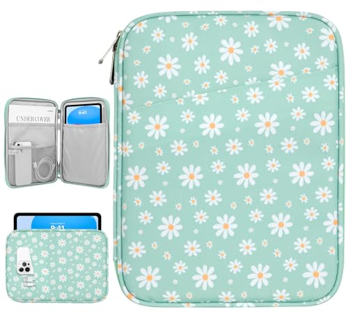 Dadanism 9-11 Pollici Custodia Protettiva Borsa Tablet, Verde Chiaro | Per iPad (A16) 11, iPad Air 11 M4/M3, iPad Pro 11 M5/M4, iPad 10a Gen 10,9, iPad 9/8/7a Gen 10,2, Galaxy Tab A11+ 11