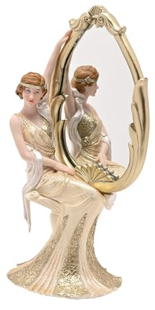 Golden Gatsby Oval Mirror Juliana Broadway Belles - 63281