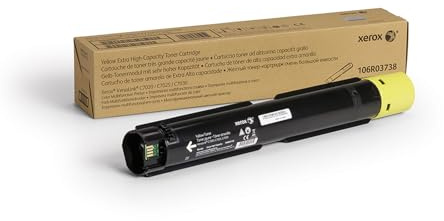 Xerox Genuine VersaLink C7020 / C7025 / C7030 Yellow Extra High Capacity Toner Cartridge (16,500 Pages) - 106R03738