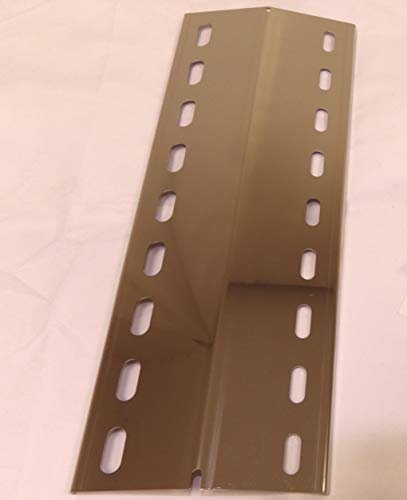 3 Stück V2A Flammenverteiler Edelstahl-Manufaktur Ersatz-Set: (395mm x 150mm x 1mm- 3 Stück) / Flammenblech/Grillblech/Brennerabdeckung/Flammenabdeckung für Gasgrills