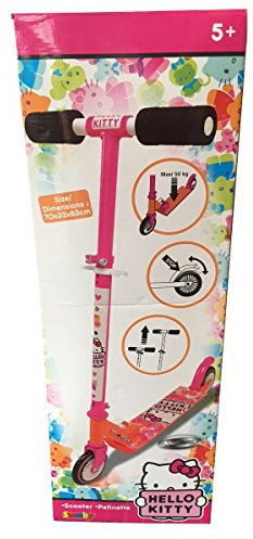 Smoby 750303 Kinder Roller Hello Kitty Mädchen Scooter