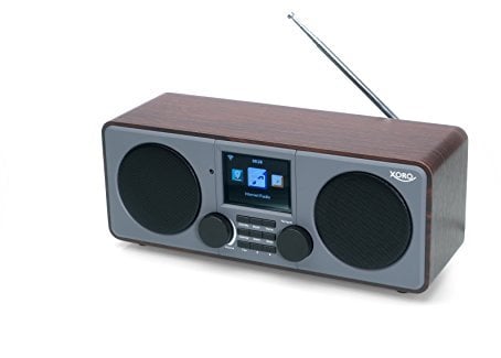 Xoro DAB 600 IR Internetradio (Stereo, DAB Plus, UKW, Wecker, USB 2.0, Farbdisplay) grau