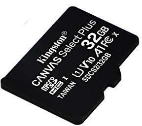 Kingston Canvas Select Plus Carte MIcro SD SDCS2/32GBSP Class 10