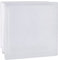 2 Stück Fuchs Design Glassteine Riva Weiß 19x19x15 cm - F60 (Brandschutz)